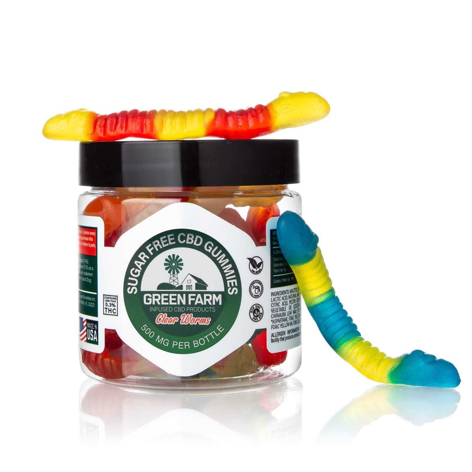 Green Farm CBD Sugar-Free Gummy Assortment