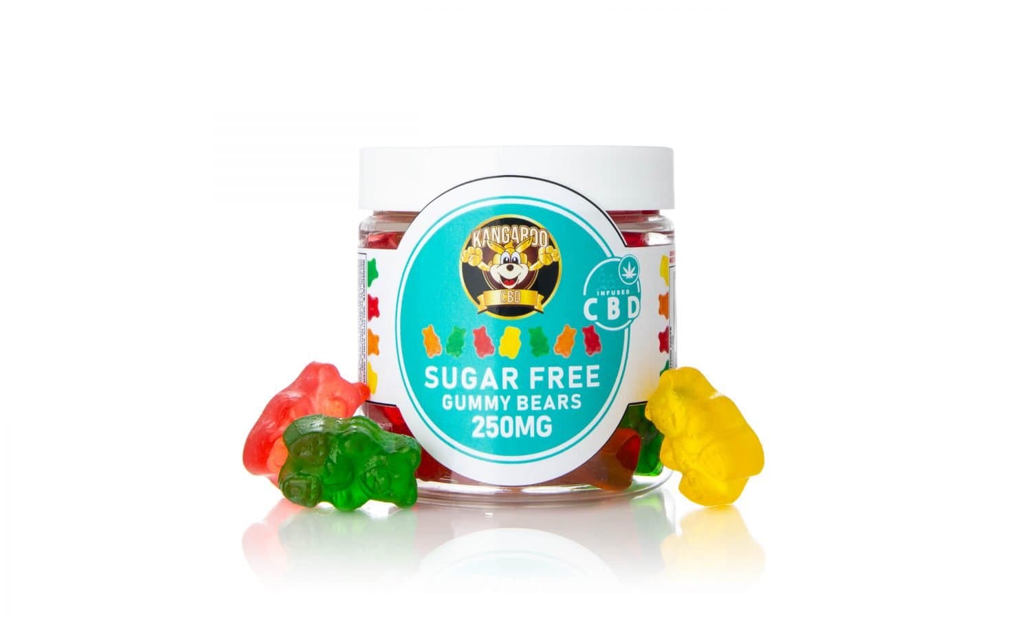 Kangaroo CBD Sugar-Free Gummy Lineup - Groupon Voucher Exclusive