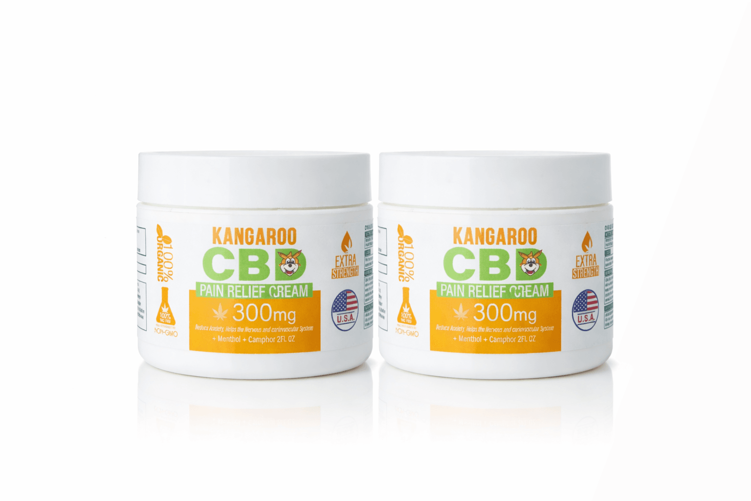 Kangaroo CBD Pain Creams (Bundle & Save!) - Groupon Voucher Exclusive