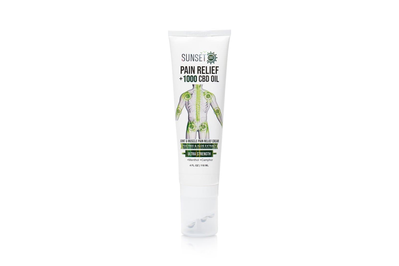 Sunset CBD Pain Relief Tubes with Roller Ball Applicator - Groupon Voucher Exclusive