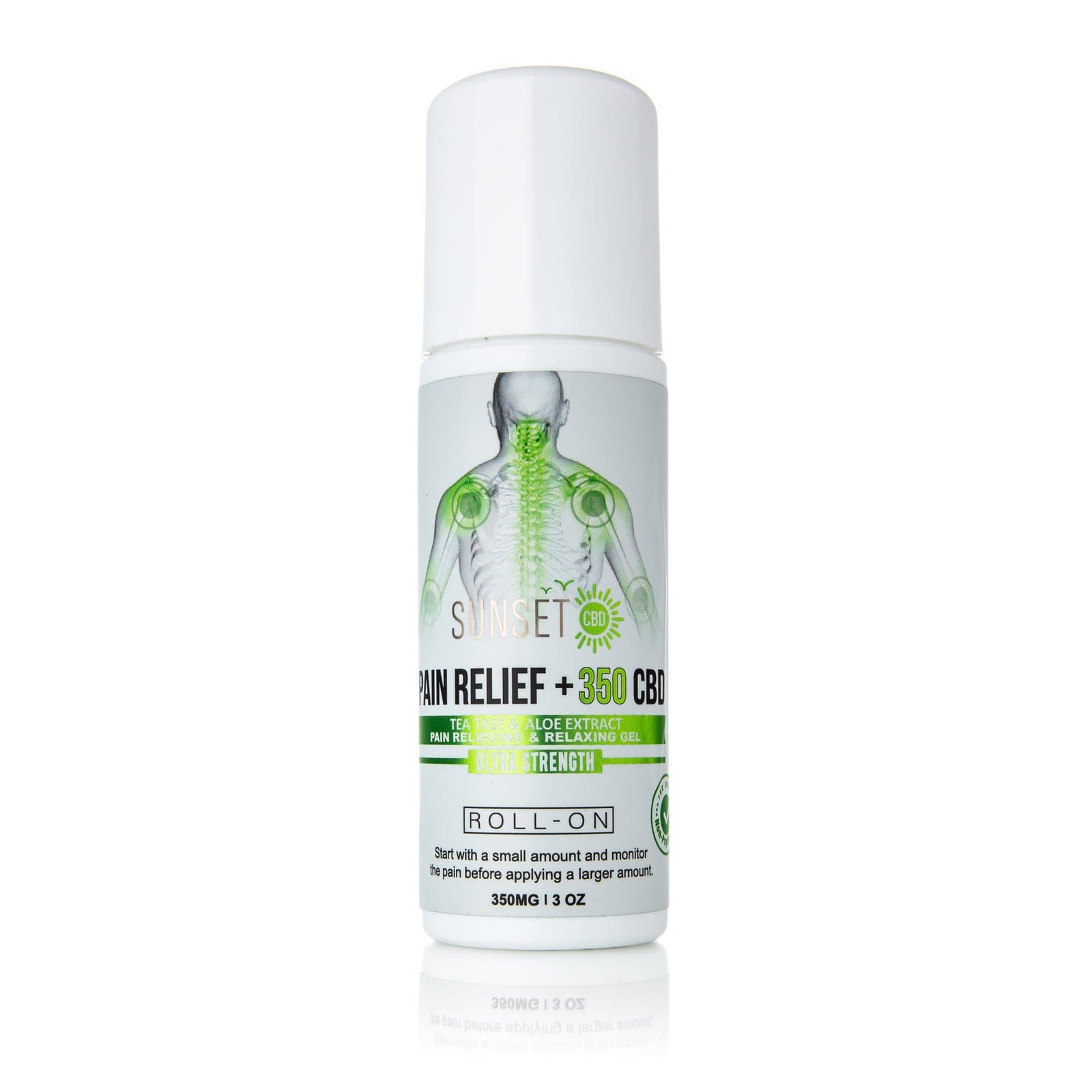 Sunset CBD Pain Creams Roll-on Collection