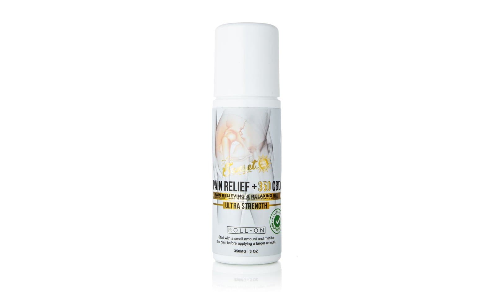 Sunset CBD Pain Creams Roll-on Collection