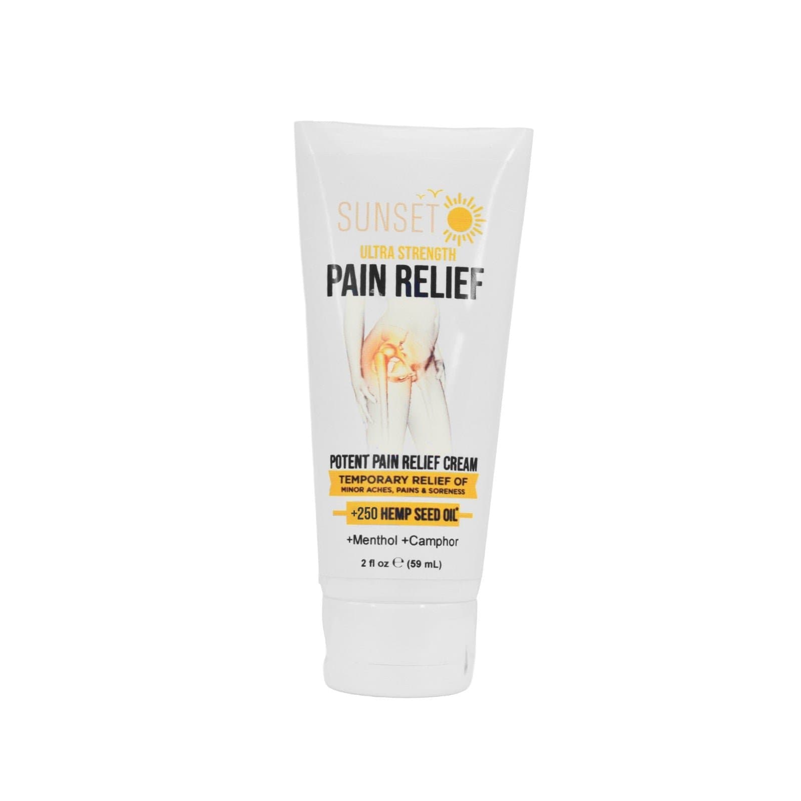 Sunset CBD Pain Relief Cream On-The-Go Tube