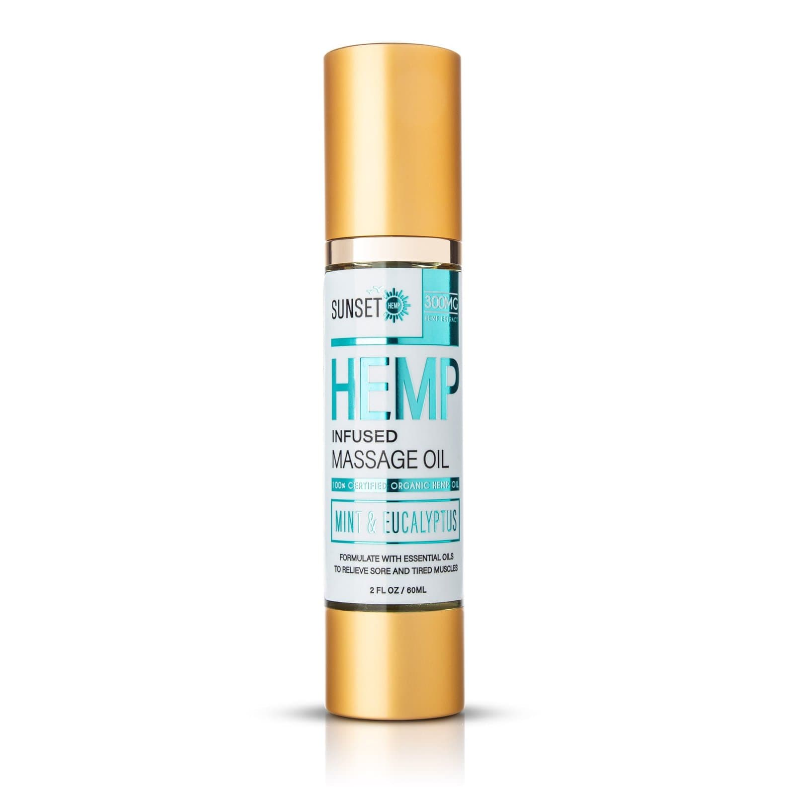 Sunset HEMP Massage Oil Collection