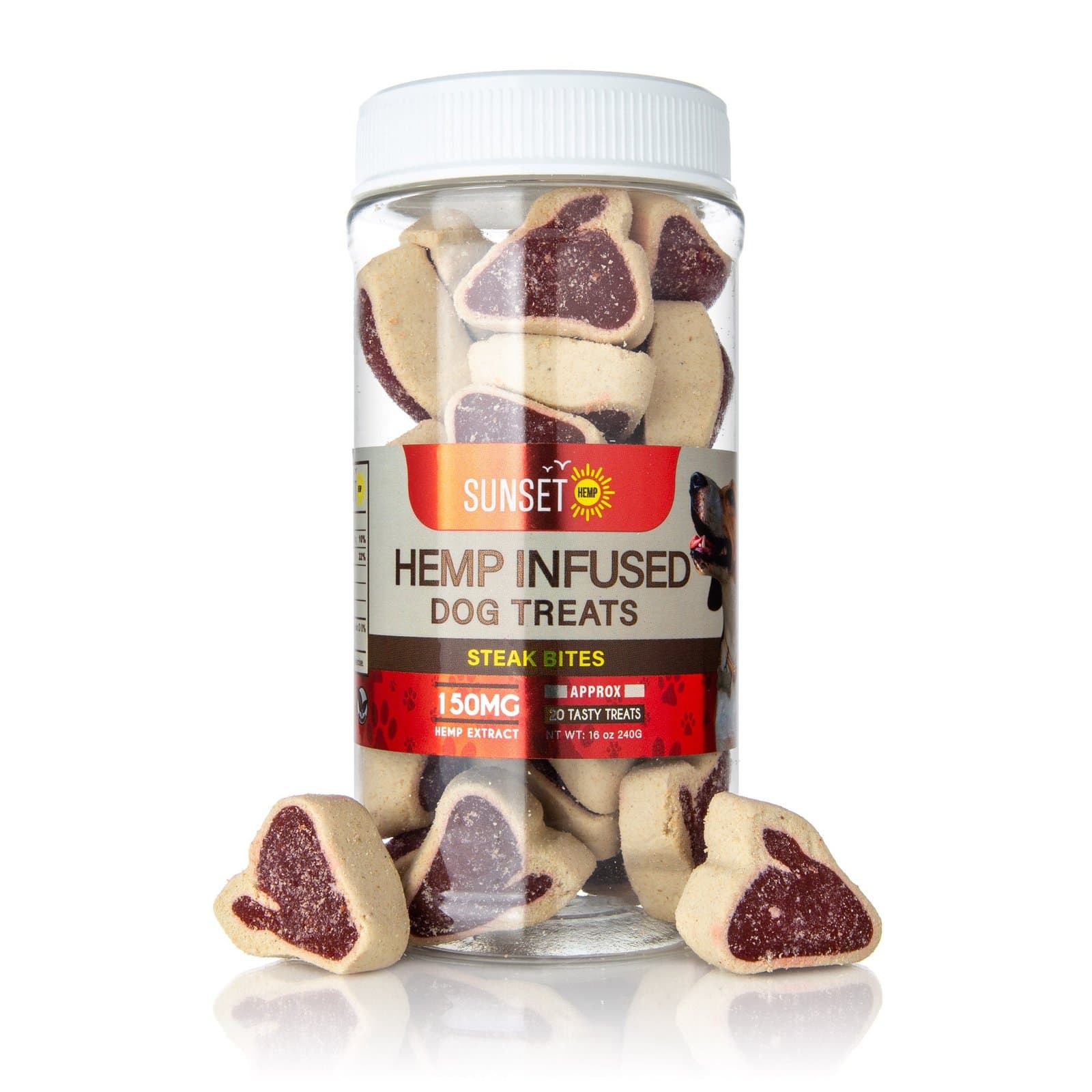 Sunset HEMP Dog Treat Collection