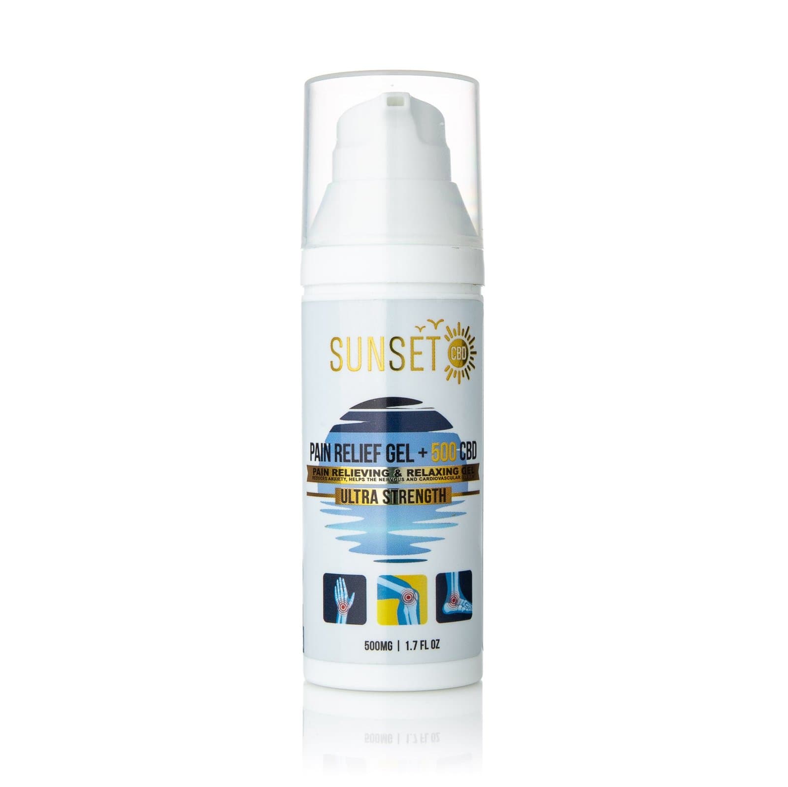 Sunset CBD Pain Cream Gel Collection